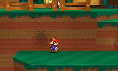 Only paperization spot in Outlook Point of Paper Mario: Sticker Star.