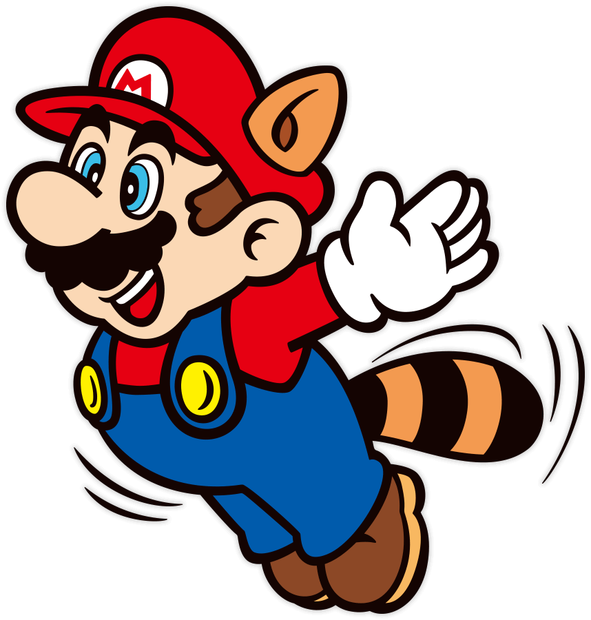 File:SMB3 Mario Portal Raccoon Mario Artwork.png - Super Mario Wiki ...