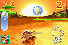 Screenshot of a coin in Diddy Kong Pilot's 2003 build