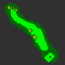 Hole 4 of the Marion Club from the Game Boy Color Mario Golf