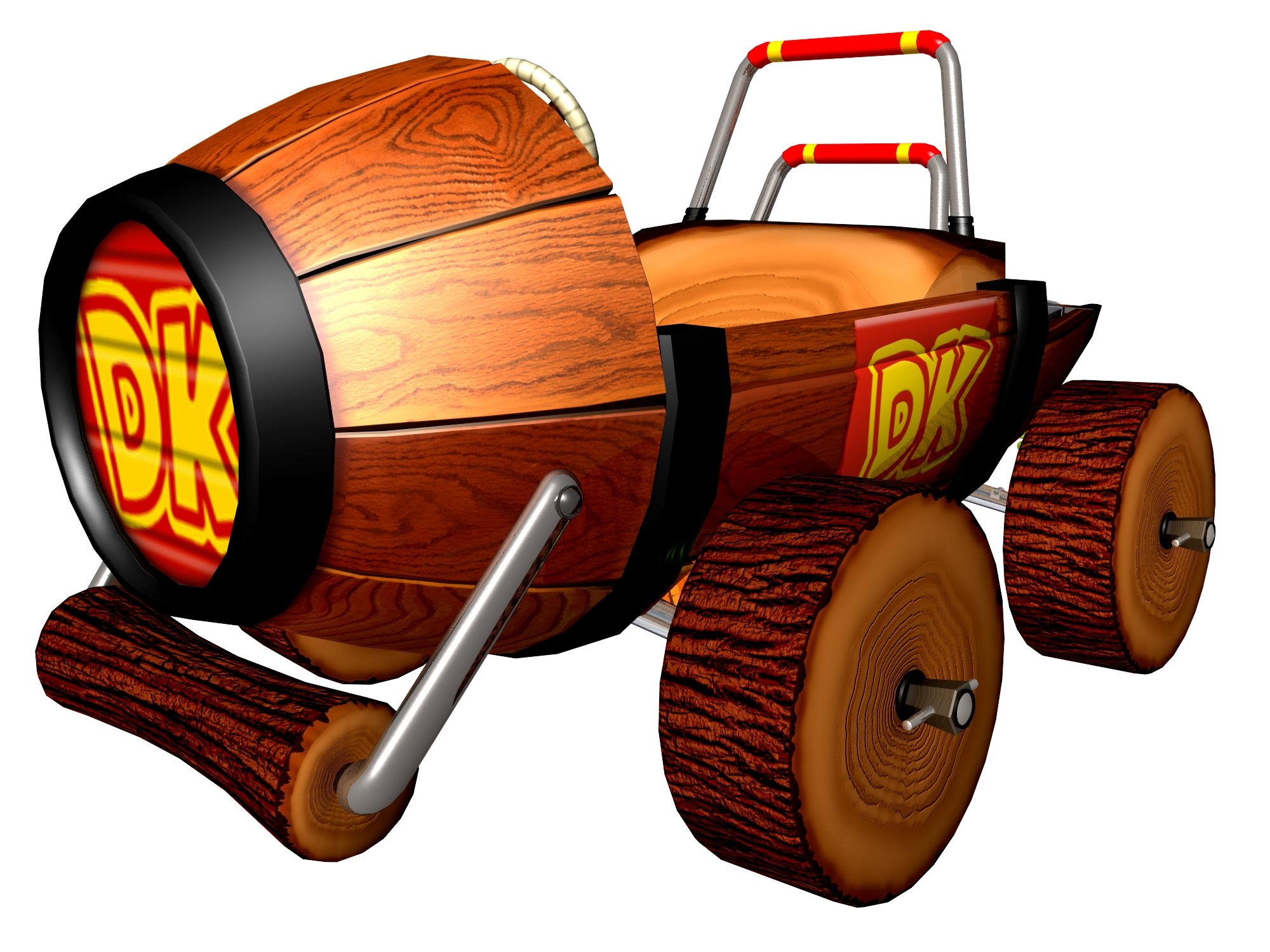 Artwork of the DK Jumbo from Mario Kart: Double Dash!!