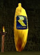 Golden Banana with the Rareware Sticker.