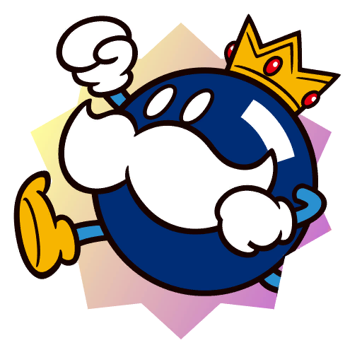 File:Sticker King Bob-omb - Mario Party Superstars.png
