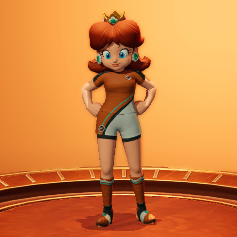 File:Daisy (No Gear) - Mario Strikers Battle League.png