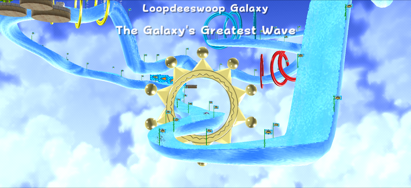 Loopdeeswoop Galaxy from Super Mario Galaxy