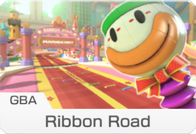<small>GBA</small> Ribbon Road icon, from Mario Kart 8.