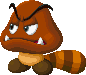 Sprite of a Big Tail Goomba from Mario & Luigi: Bowser's Inside Story + Bowser Jr.'s Journey.