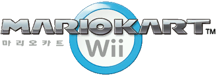 File:Mario Kart Wii KOR Logo.png