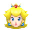 Princess Peach's head as a file icon in Super Mario Galaxy 2