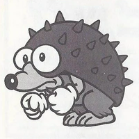 A Spikey from Super Mario Land 2: 6 Golden Coins.