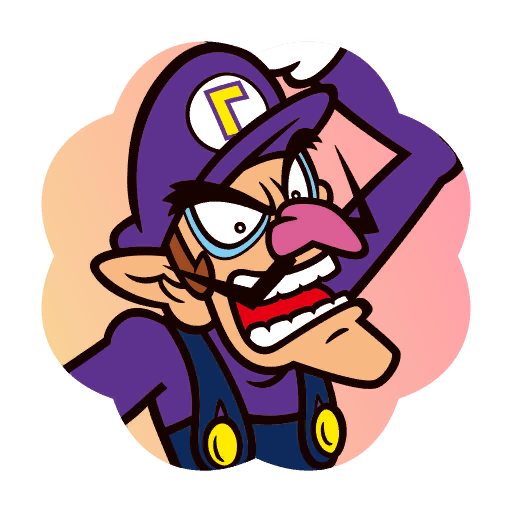 Filesticker Waluigi Happy Mario Party Superstarspng Super Mario Wiki The Mario Encyclopedia 1617