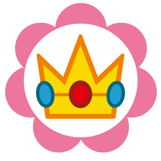 File:MKWorldBabyPeachEmblem.png