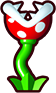 A Piranha Plant as seen in Mini Mario & Friends: amiibo Challenge
