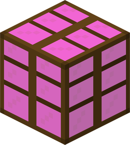 File:Minecraft Mario Mash-Up Pink Stained Glass Render.png