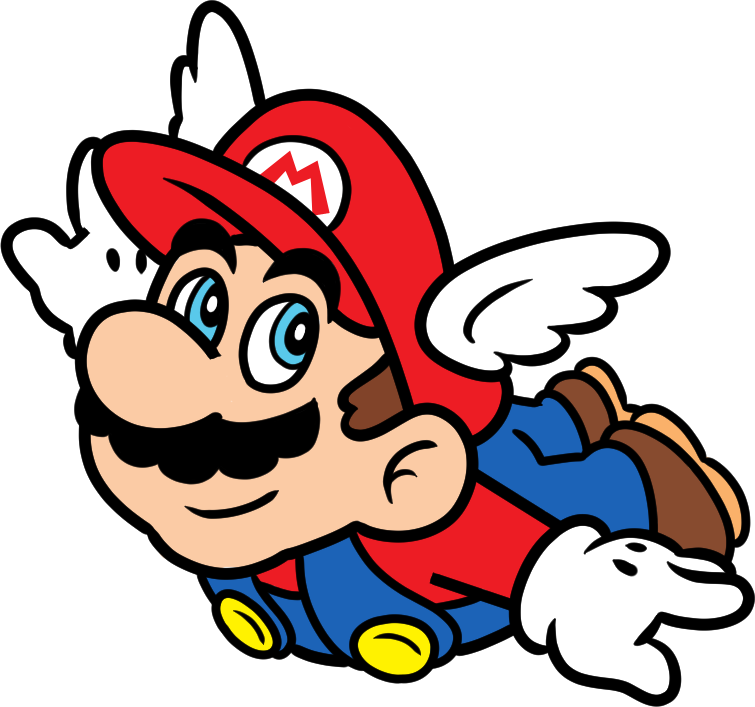 File:Wing Mario 2D Art.png - Super Mario Wiki, the Mario encyclopedia