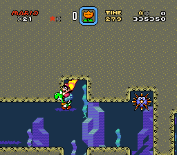 yoshi being used to clip through the floor
