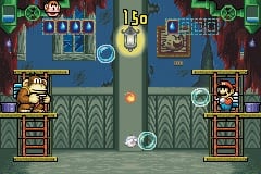 Early screenshot of Donkey Kong 3