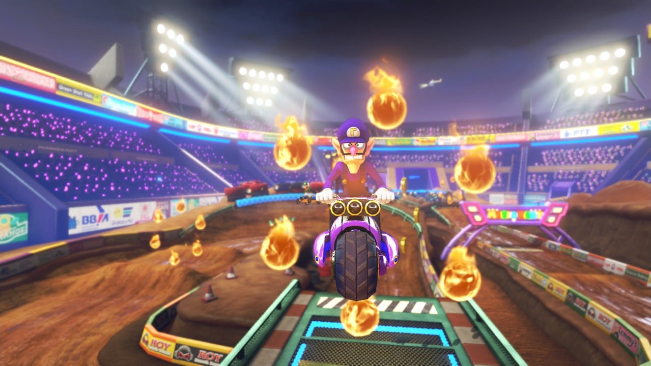 File:MK8D GCN Waluigi Stadium Scene 2.jpg - Super Mario Wiki, the Mario ...