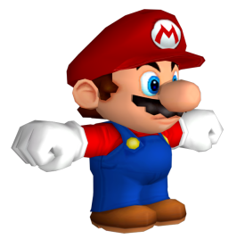 File:NSMBW Small Mario Model.png
