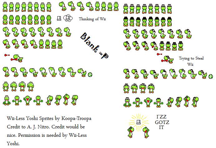 File:Wii-Less Yoshi Sprites.jpg