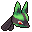 A stock icon from Super Smash Bros. Brawl