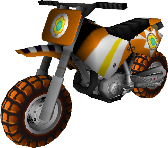 FileStandard Bike M (Daisy) Model.png Super Mario Wiki, the Mario encyclopedia
