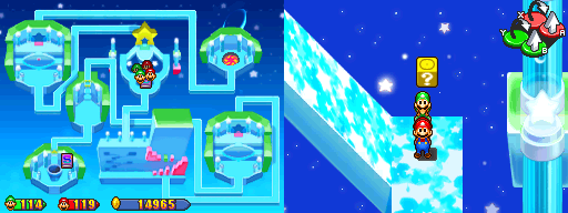 Thirty-fourth block in Star Shrine of the Mario & Luigi: Partners in Time.