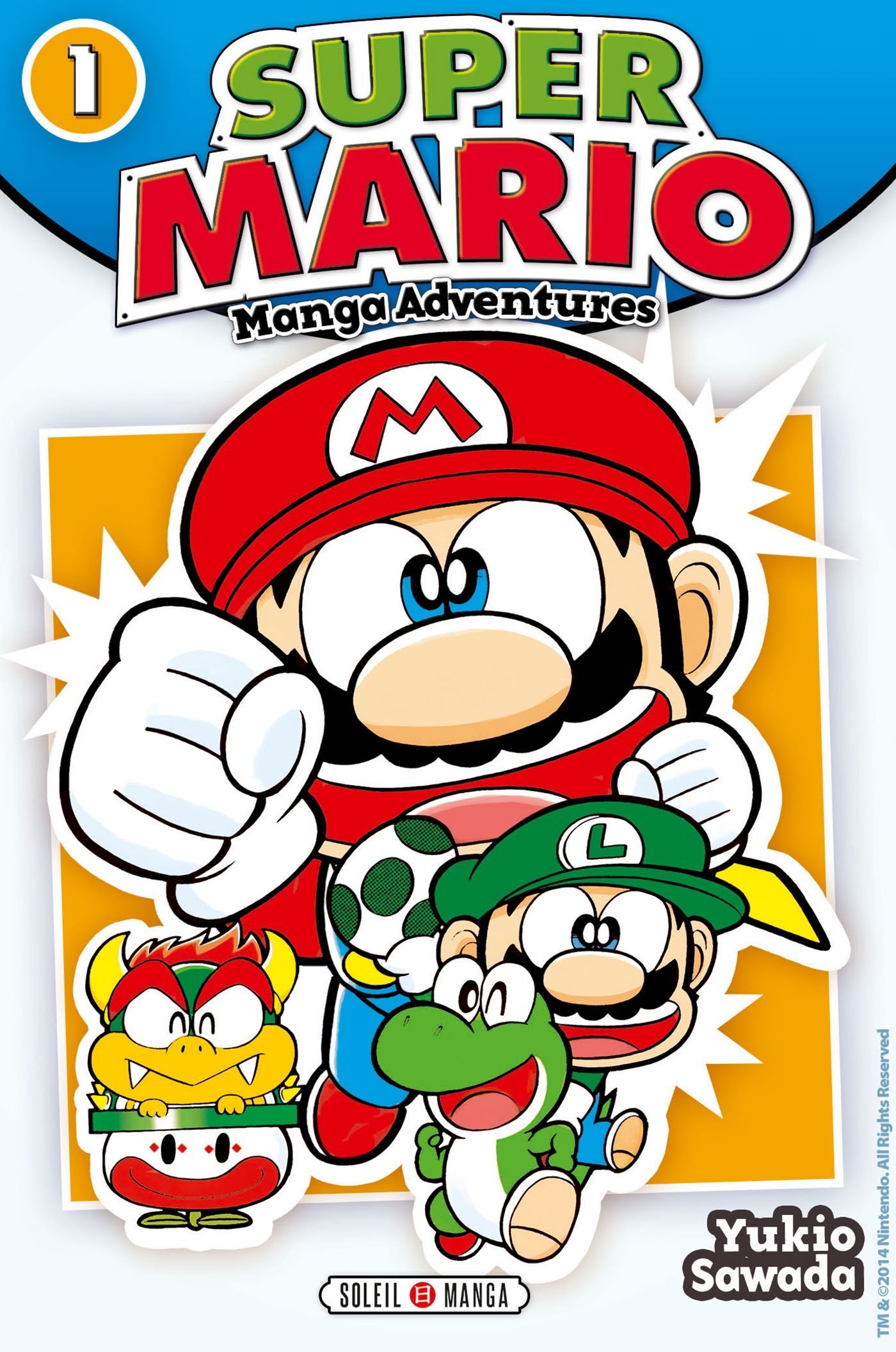 Cover of Super Mario: Manga Adventures.