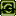 Sprite of a G from Donkey Kong Land on the Super Game Boy, as it appears in Jungle Jaunt and Fast Barrel Blast bonus 2