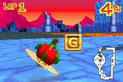 Screenshot of a letter in Diddy Kong Pilot's 2003 build