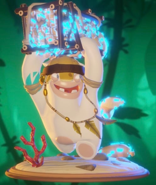 Model of a Smuggler in the Donkey Kong Adventure mode of Mario + Rabbids Kingdom Battle