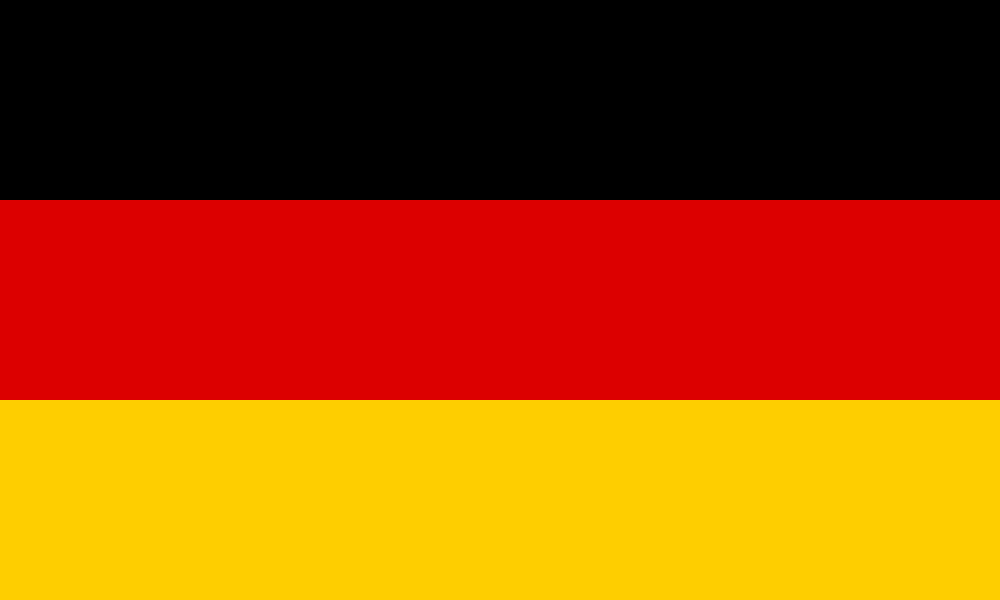 Flag of the Federal Republic of Germany since 1949.