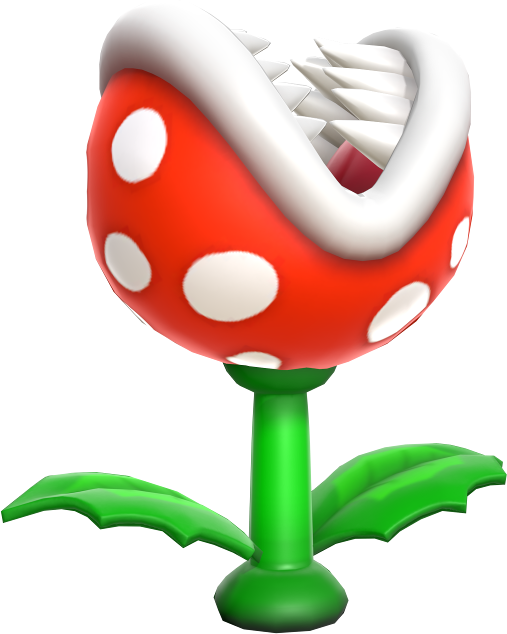 File:Piranha Plant Model SMBWpng   Super Mario Wiki, The Mario