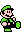 Super Luigi kicking