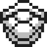 A Dry Bones Shell in the Super Mario Bros. 3 style