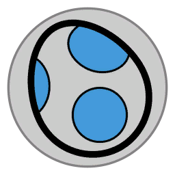 File:MK8 Light-Blue Yoshi Emblem.png