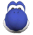 File:MSS Blue Yoshi Character Select Mugshot.png