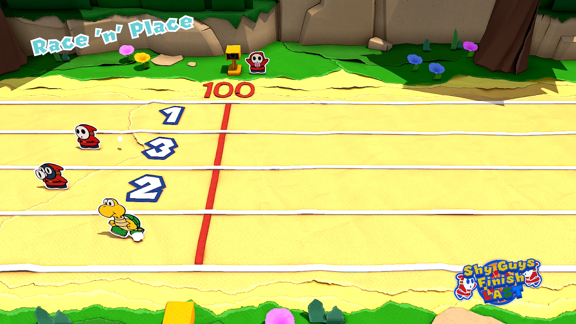 Race 'n' Place challenge end