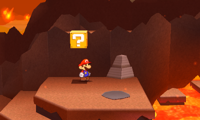 Eleventh ? Block in Rugged Road of Paper Mario: Sticker Star.
