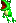 Sprite of a frog in Yoshi's Story