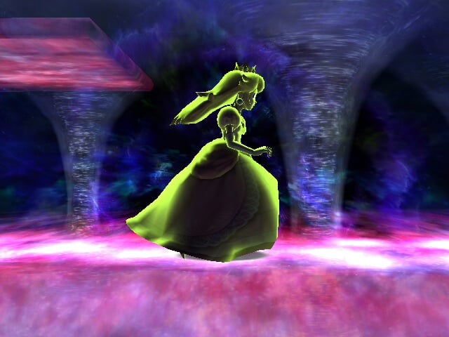 The Great Maze Peach look-alike in Super Smash Bros. Brawl