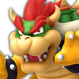 Bowser's icon in Super Mario Party