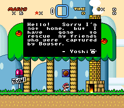 File:SMW Yoshi's House Message Block.png