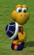 Image of a Koopa Troopa in Yoshi's team, from Super Mario Strikers