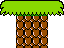 Sprite of an island in the ground-theme palette from Super Mario Bros.: The Lost Levels.