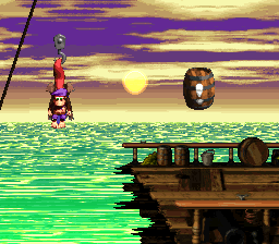 File:DKC2 SNES Gangplank Galley - Exclamation Barrel.png