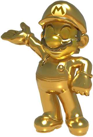 Nintendo Super Mario Game Gold Coin Iron on Patch