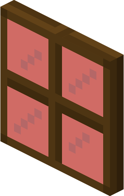 File:Minecraft Mario Mash-Up Red Stained Glass Pane Render.png