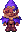 A sprite of Poison Geno.