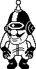Dr. Crygor comic stamp from WarioWare: D.I.Y.